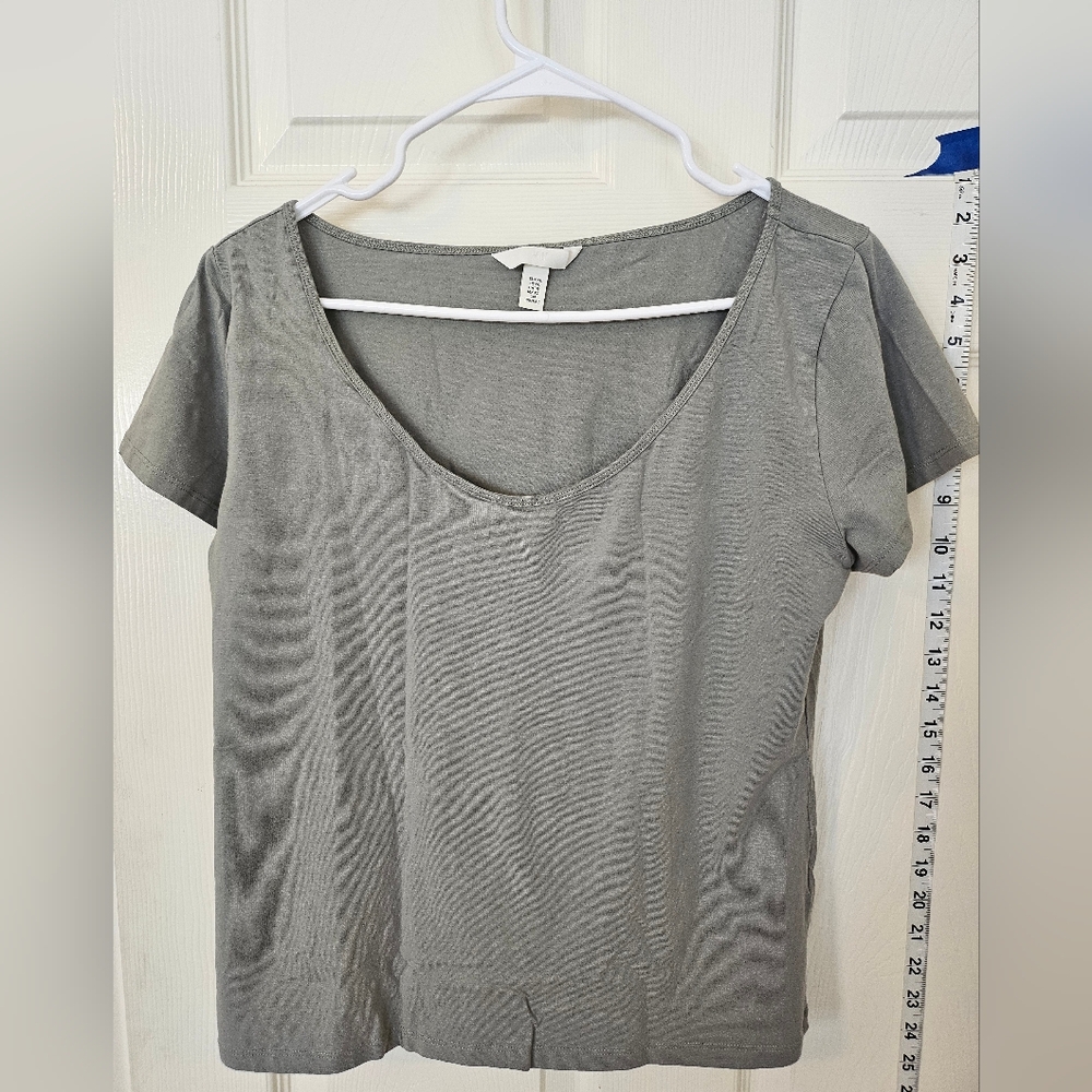 H&M Light Green Women's Top